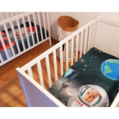 Personalisierte Bettwäsche - Babybett