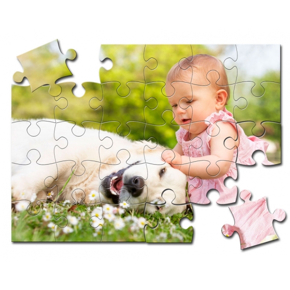 Personalisiertes Holzpuzzle